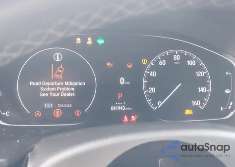 2021 Honda Accord Ex-L из США, поврежденный, VIN 1HGCV1F54MA107240